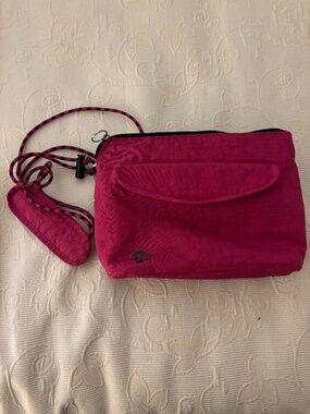 Active Zone by Penningtons Sporty Utility Crossbody Bag — Hot Pink